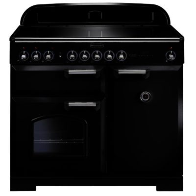 Rangemaster Classic Deluxe 95920 100cm Electric Induction Range Cooker in Black Rangemaster Classic Deluxe 95920 100cm Electric Induction Range Cooker in Black